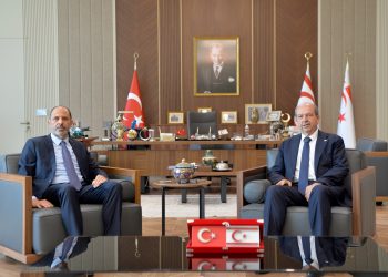 Cumhurbaşkanı Tatar, Özersay’ı kabul etti…Özersay: “New York’taki toplantıyla ilgili kendi tahmin ve önerilerimizi ilettik”