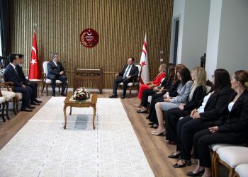 Meclis Başkanı Öztürkler, TÜRKPA heyetini kabul etti