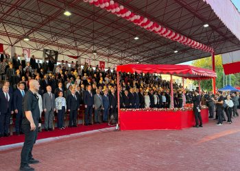 Lefkoşa Dr. Fazıl Küçük Bulvarı’nda tören