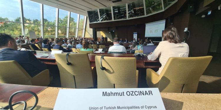 Özçınar, Strazburg’da toplantıya katıldı