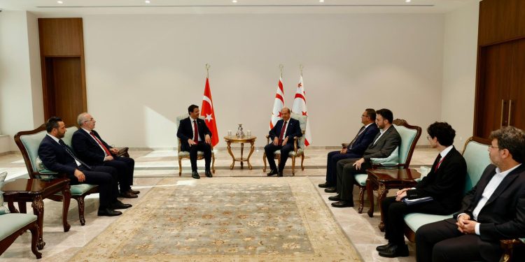 Cumhurbaşkanı Tatar, Saadet Partisi  heyetini kabul etti