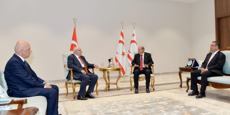 Cumhurbaşkanı Tatar, İyi Parti Heyetini kabul etti