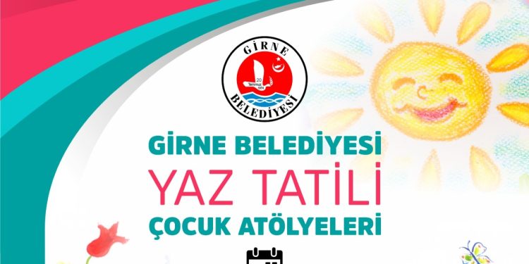 Girne Belediyesi, temmuz ayı boyunca çocuklara yönelik ücretsiz atölye çalışmaları düzenliyor