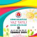 Girne Belediyesi, temmuz ayı boyunca çocuklara yönelik ücretsiz atölye çalışmaları düzenliyor
