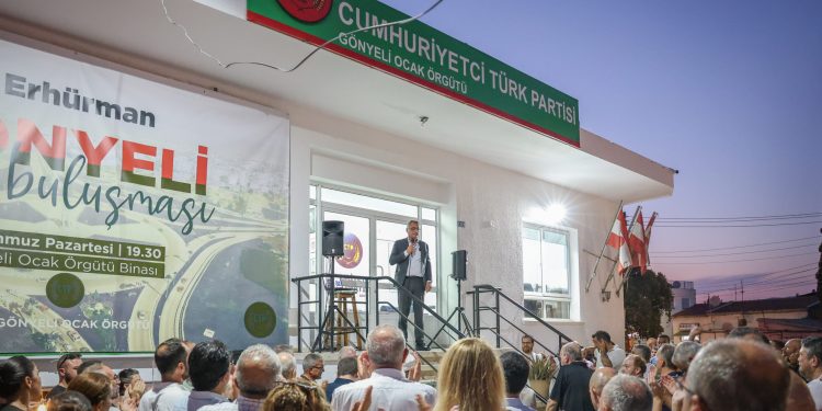 CTP “Gönyeli buluşması” etkinliği dün akşam yapıldı