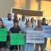 CTP Gençlik Örgütü Girne İlçesi Dikmen’de Su Arıtma Tesisi’nin mühürlenmesini protesto etti