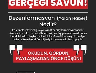 Kıbrıs Türk Gazeteciler Birliği’nden dezenformasyona karşı sosyal medya kampanyası
