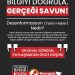 Kıbrıs Türk Gazeteciler Birliği’nden dezenformasyona karşı sosyal medya kampanyası
