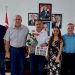 Uluçay, Basketbol Federasyonu heyetini kabul etti