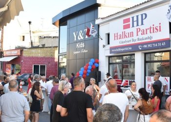 Halkın Partisi Güzelyurt yeni ilçe binası açıldı
