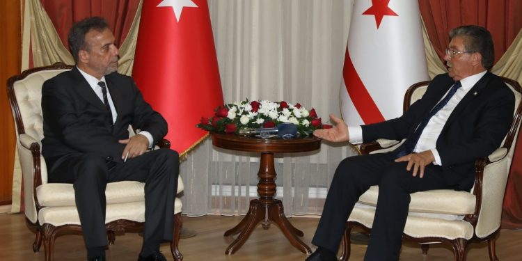 Üstel, TÜRKPA heyetini kabul etti