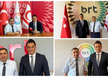 Azerbaycan Basın Konseyi Denetleme Komisyonu Sekreteri İsmailov, BRTK Yönetim Kurulu Başkanı Tokel ile görüştü