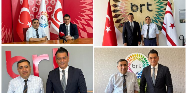 Azerbaycan Basın Konseyi Denetleme Komisyonu Sekreteri İsmailov, BRTK Yönetim Kurulu Başkanı Tokel ile görüştü
