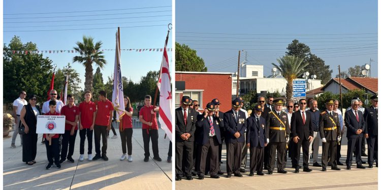 Güzelyurt’ta 20 Temmuz Barış ve Özgürlük Bayramı Töreni