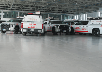 Sivil Savunma Teşkilat Başkanlığı, Günsel tarafından üst yapıları tamamlanan 8 aracı törenle teslim aldı