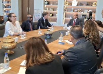 Cumhurbaşkanı Tatar Özel Temsilci Stewart’ı kabul etti