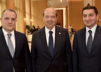 Cumhurbaşkanı Tatar, Azerbaycan Cumhuriyeti Cumhurbaşkanı Yardımcısı ve Dışişleri Bakanı ile görüştü