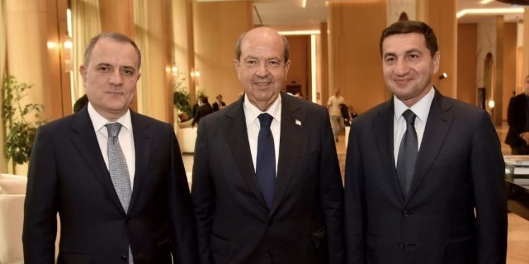 Cumhurbaşkanı Tatar, Azerbaycan Cumhuriyeti Cumhurbaşkanı Yardımcısı ve Dışişleri Bakanı ile görüştü