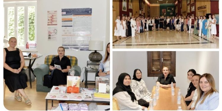 Cumhurbaşkanı  Tatar’ın eşi Sibel Tatar, Lefkoşa’daki kadın derneklerine gerçekleştirdiği ziyaretleri tamamladı