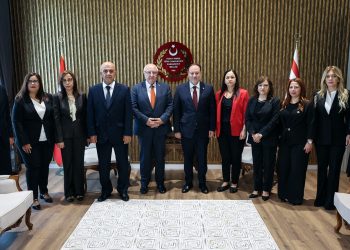 Öztürkler, Türkiye’den gelen siyasi parti temsilcilerini kabul etti
