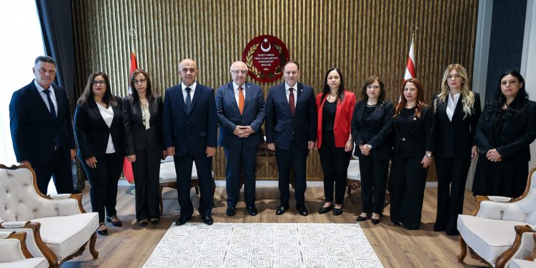 Öztürkler, Türkiye’den gelen siyasi parti temsilcilerini kabul etti