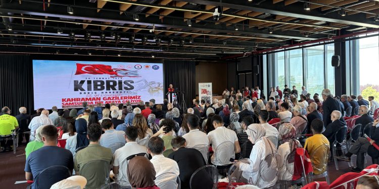 Kıbrıs Barış Harekatı’nın 51. yılında gaziler Samsun’da buluştu