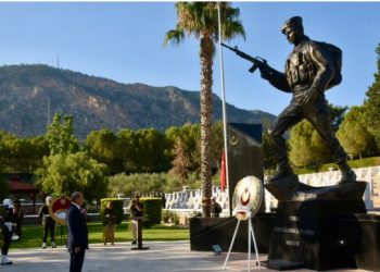 Boğaz Şehitliği’nde tören düzenlendi….Tatar:Emanetiniz asla çiğnenmeyecek, sonsuza dek yaşatılacaktır
