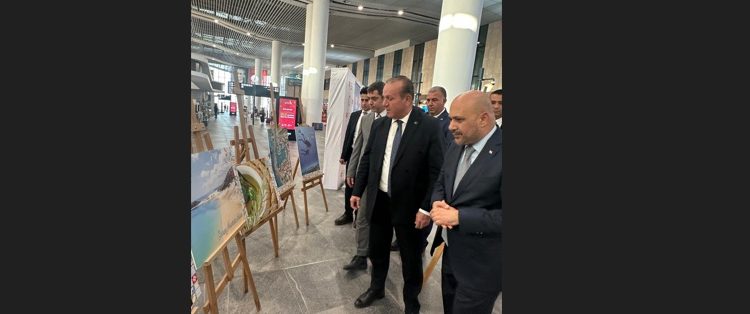 Ataoğlu, Mersin’de “Ada Kıbrıs” sergisini ziyaret etti