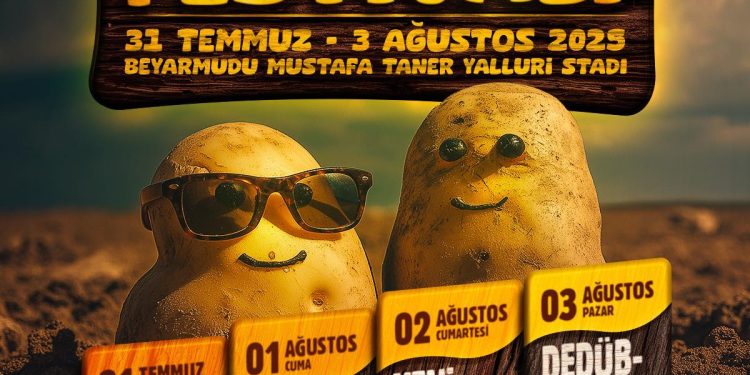 Beyarmudu Patates ve Halk Dansları Festivali 31 Temmuz’da başlıyor