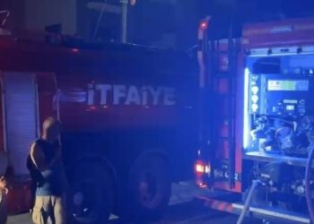 Gönyeli’de korkutan yangın: 7 kişi hastaneye kaldırıldı