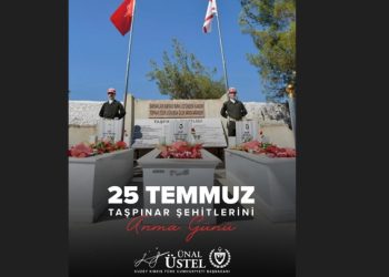 Başbakan Üstel, Taşpınar şehitlerini andı