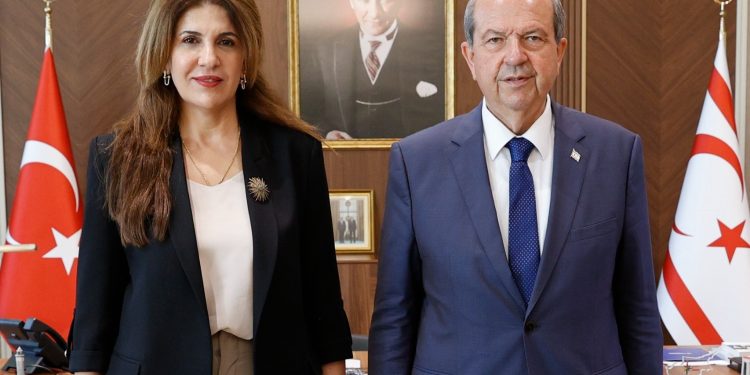 Cumhurbaşkanı Tatar, İstanbul Başkonsolosluğuna atanan Mendeli’yi kabul etti