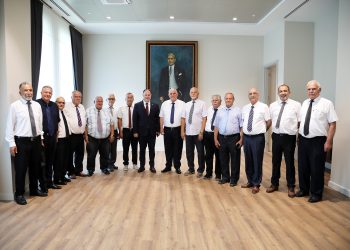 Öztürkler, Emekli Polisler Derneği heyetini kabul etti