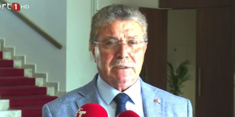 UBP Genel Başkanı Üstel, toplantı sonrası açıklama yaptı