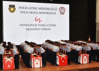 65. Dönem Polis Okulu Yemin ve Mezuniyet Töreni’yle 187 polis adayı polis teşkilatına katıldı