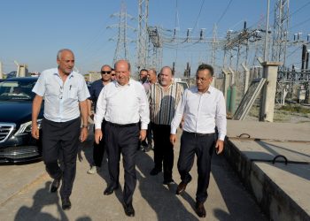 Cumhurbaşkanı  Tatar, Güneşköy Trafo Merkezi’nde devam eden çalışmaları yerinde inceledi
