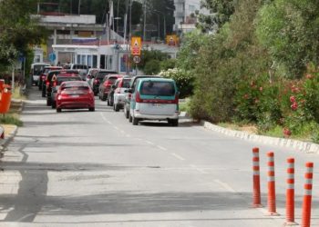 Motosikletli Rum eylemciler sınır kapılarında eylem yapıyor