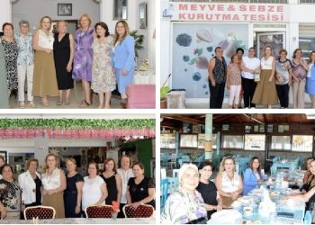 Cumhurbaşkanı  Tatar’ın eşi Sibel Tatar, Güzelyurt ve Lefke’deki kadın örgütlerini ziyaret etti