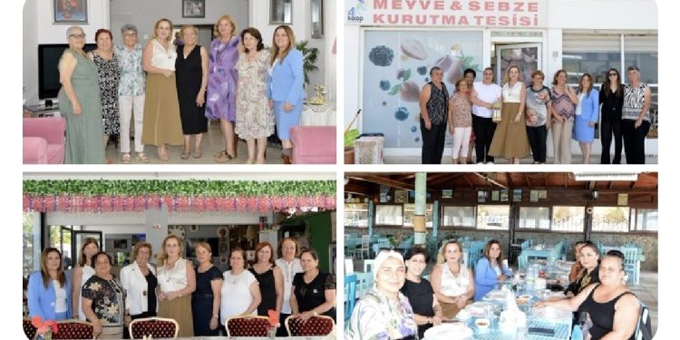 Cumhurbaşkanı Tatar’ın eşi Sibel Tatar, Güzelyurt ve Lefke’deki kadın örgütlerini ziyaret etti