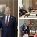 Cumhurbaşkanı Ersin Tatar, Türkiye Cumhuriyeti Cumhurbaşkanı Yardımcısı Cevdet Yılmaz’ı kabul etti