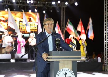 Üstel: KKTC’deki barış sayesinde birçok ülkeden çocuklarımız kendi kültürlerini sergilemek için buraya geldi