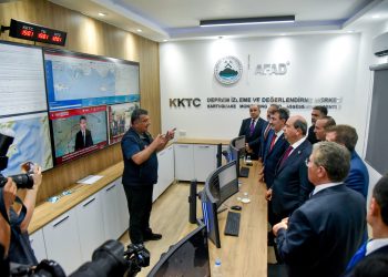 KKTC Deprem İzleme Merkezi açıldı