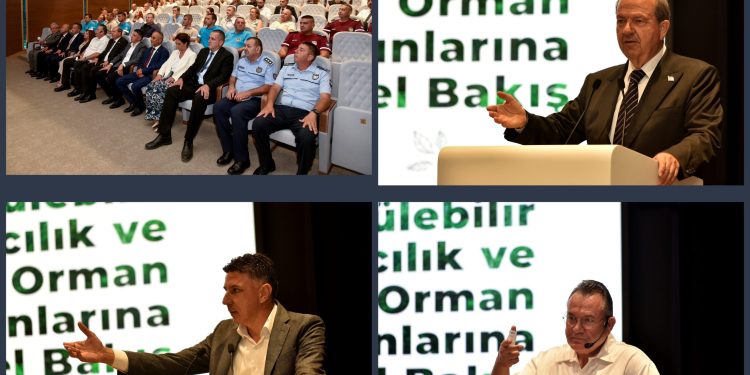 “Ülkemizde Sürdürülebilir Ormancılık ve Orman Yangınlarına Genel Bir Bakış” konferansı yapıldı