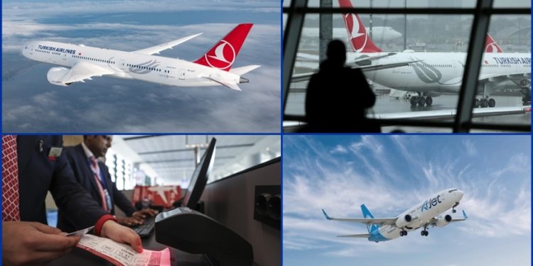 THY ve AJet, “Ada Kıbrıs”a kurulan hava köprüsüyle 100 bin turisti Kuzey Kıbrıs’a taşıdı