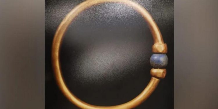 Müzeden çalınan üç bin yıllık altın bilezik eritilerek başka bir ürüne dönüştürülmüş