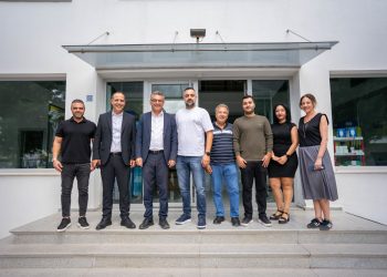 Erhürman, Lefkoşa Sanayi bölgesinde