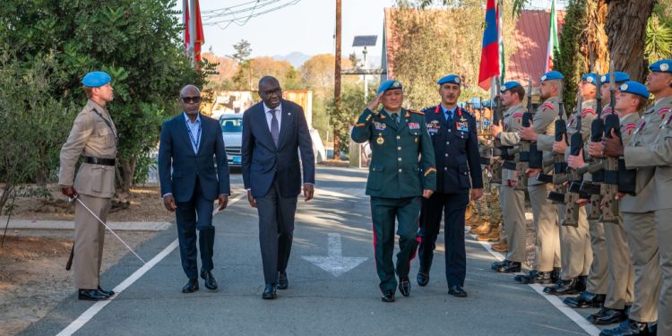 BM’nin yeni Kıbrıs temsilcisi Khassim Diagne resmen görevine başladı