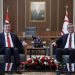Tufan Erhürman ile Cevdet Yılmaz bir araya geldi