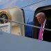 Trump'ın uçağının yakınında şüpheli yapı tespit edilmesinin ardından havalimanında güvenlik artırıldı