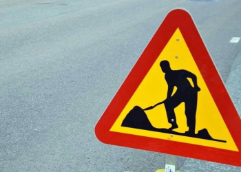 Dağ Yolu’nun bazı kesimlerinde yol çalışması